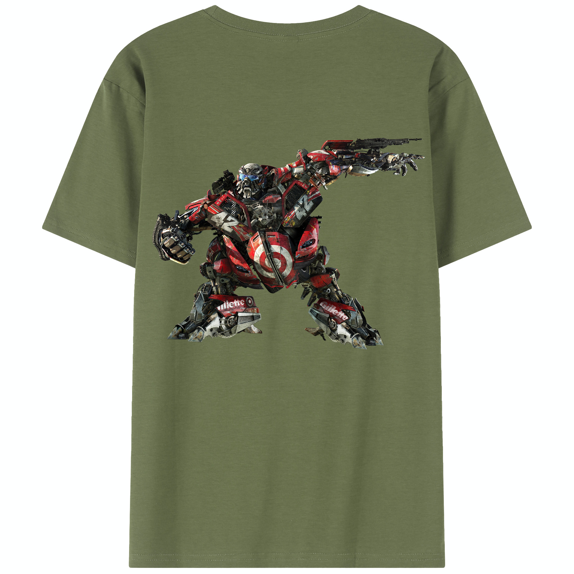 （画像用）  綿100％半袖Tシャツ（背面プリント）